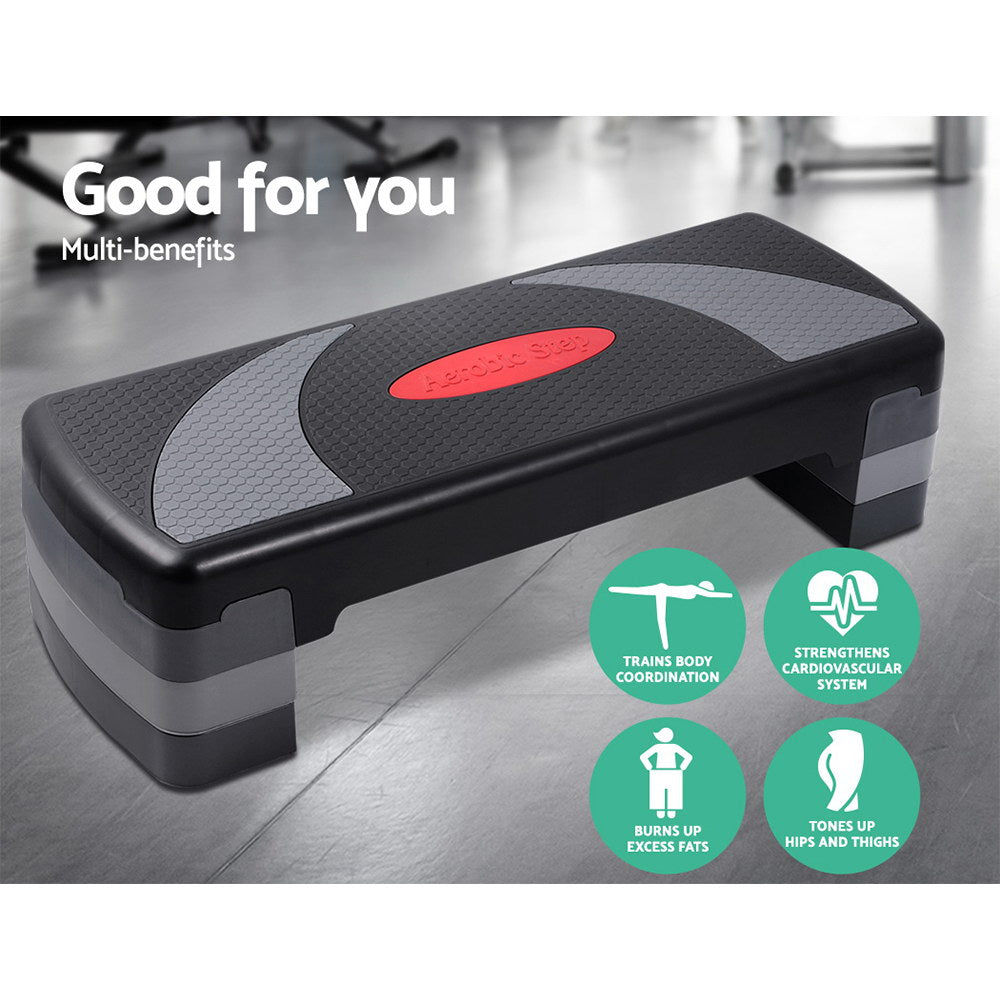 Everfit 3-Level Aerobic Step 78cm