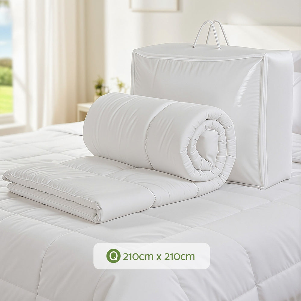 Giselle 200GSM Bamboo Summer Quilt - Queen