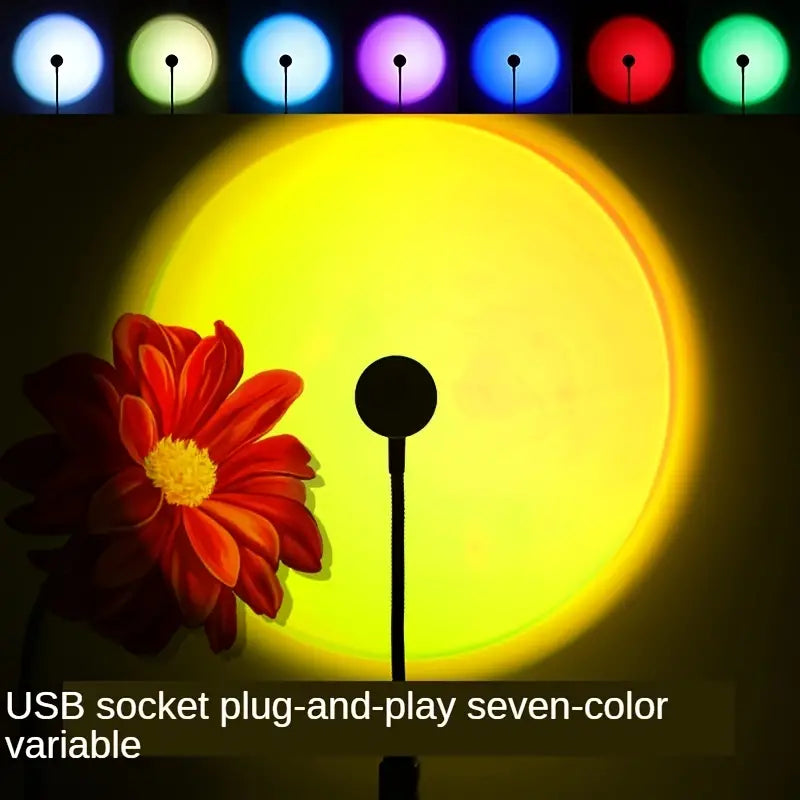 Sunset Lamp (7-Colour LED)