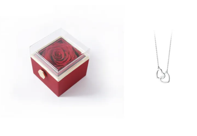 BloomSpin Acrylic Jewellery Organiser