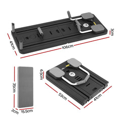 Everfit Foldable Pilates Board - Black