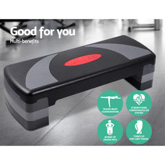 Everfit 3-Level Aerobic Step 78cm