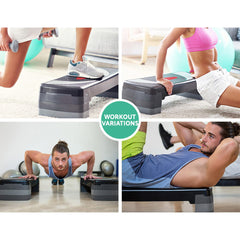 Everfit 3-Level Aerobic Step 78cm