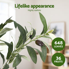 Artiss 155cm Artificial Olive Tree