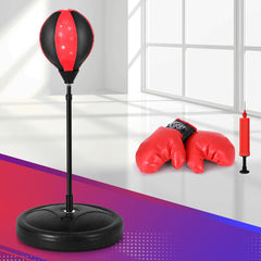 Everfit Kids Punching Bag Stand Set with Gloves