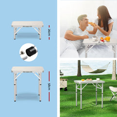 Weisshorn Folding Camping Table 60cm