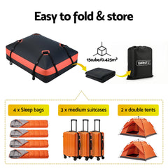 Giantz Rooftop Cargo Bag 15 cu ft