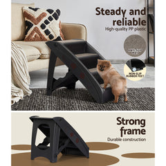 i.Pet Foldable Dog Ramp Steps