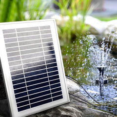 Gardeon Solar Pond Pump Fountain with Battery & LED