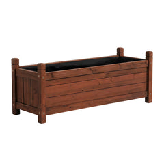 Green Fingers Raised Garden Bed 90x30x33cm