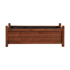 Green Fingers Raised Garden Bed 90x30x33cm