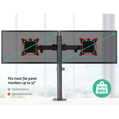 Artiss Dual Monitor Arm Desk Mount