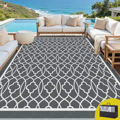 Gardeon Reversible Outdoor Rug 274x366cm