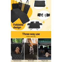 i.Pet Waterproof Dog Car Seat Cover Hammock