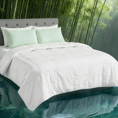 Giselle 200GSM Bamboo Summer Quilt - Queen