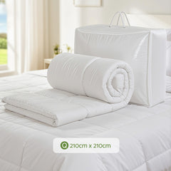Giselle 200GSM Bamboo Summer Quilt - Queen