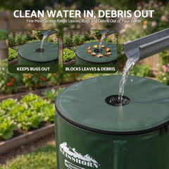 Weisshorn 50L Collapsible Rain Barrel