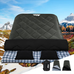 Weisshorn Double Sleeping Bag -10C - Grey
