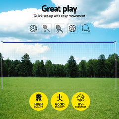 Everfit 6m Portable Volleyball Net Set