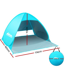 Weisshorn Pop-Up Beach Tent 3 Person