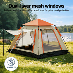 Weisshorn Pop-Up Camping Tent 3-4 Person