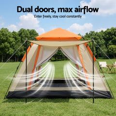 Weisshorn Pop-Up Camping Tent 3-4 Person