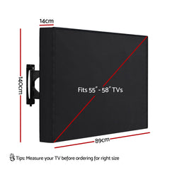 Artiss Outdoor TV Cover 55-58 inch