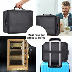 Fireproof Document Bag with Lock