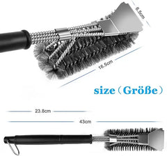 BBQ Grill Brush with Scraper
