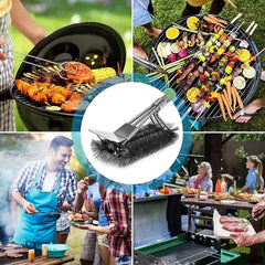 BBQ Grill Brush with Scraper