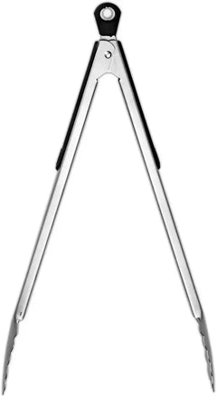 Stainless Steel Locking Kitchen Tongs (2-Pack)