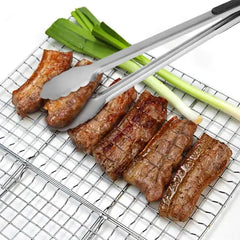 Stainless Steel Locking Kitchen Tongs (2-Pack)