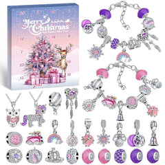 Jewellery Advent Calendar 2026 (2 Bracelets + 22 Charms)