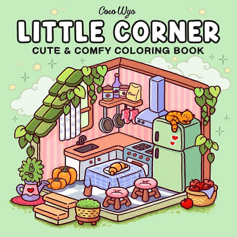 Adult Colouring Book - Cute Patterns
