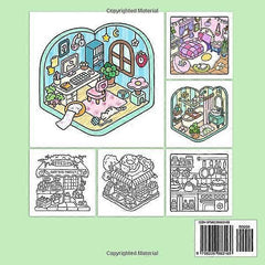 Adult Colouring Book - Cute Patterns