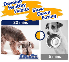 CARLA HOME Dog Puzzle Toy & Slow Feeder