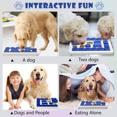 CARLA HOME Dog Puzzle Toy & Slow Feeder