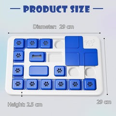 CARLA HOME Dog Puzzle Toy & Slow Feeder