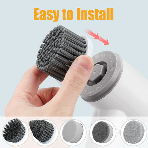 6-in-1 Cordless Electric Spin Scrubber