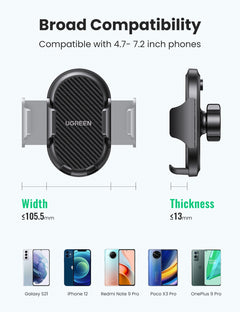 UGREEN Suction Cup Car Phone Mount