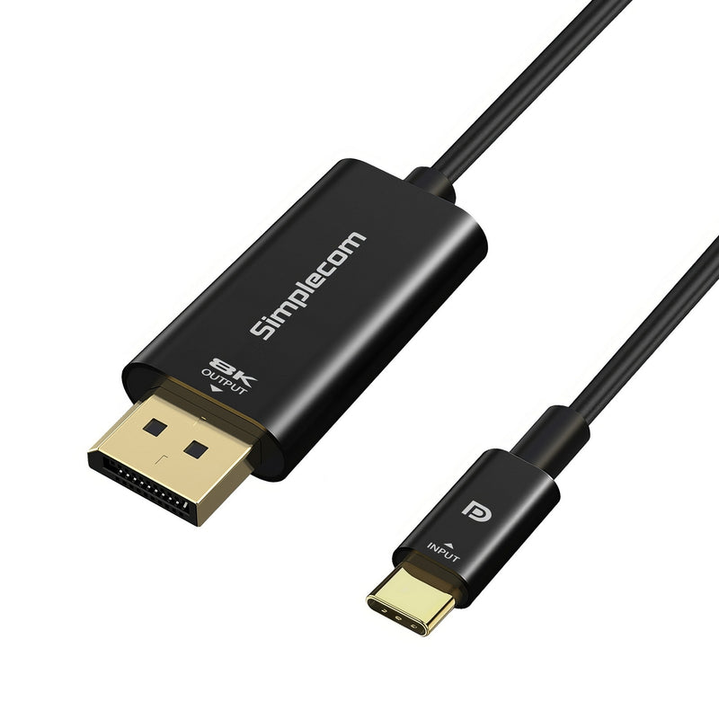 Simplecom USB-C to DisplayPort 8K Cable 2m