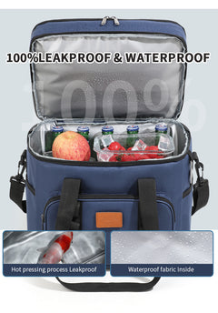 23L Insulated Cooler Bag - Navy