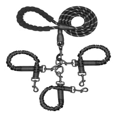 3-in-1 Tangle-Free Bungee Dog Leash