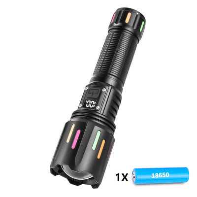 30W LED Torch with Digital Display
