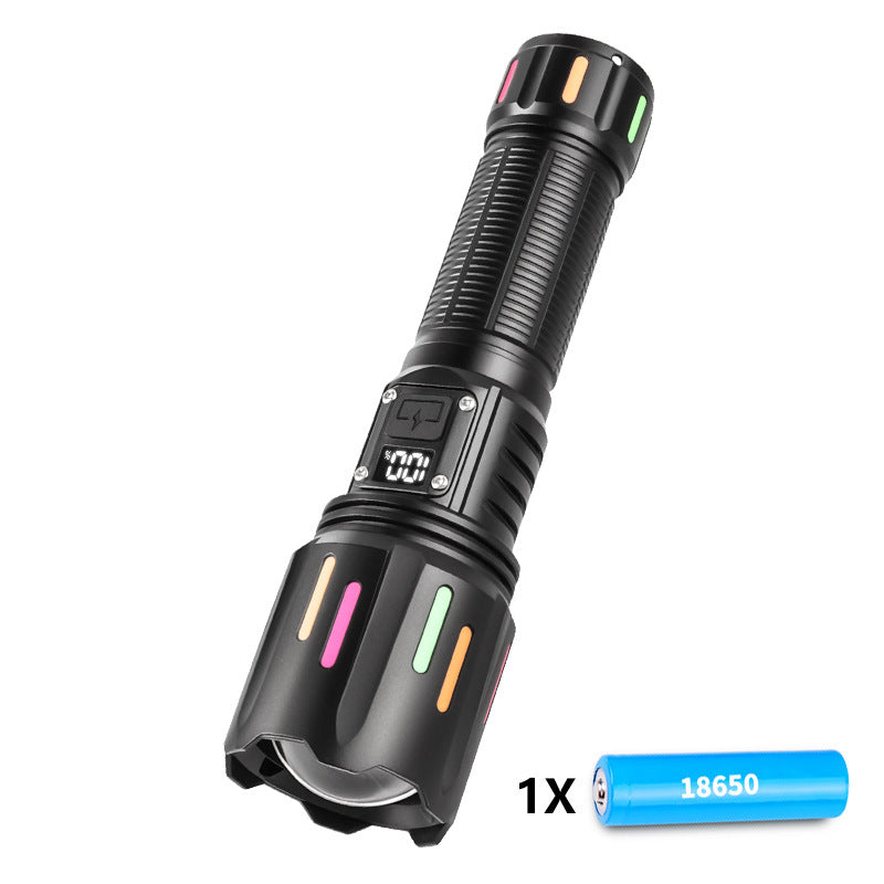 30W LED Torch with Digital Display