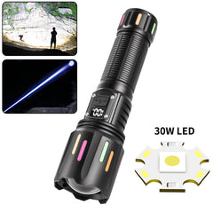 30W LED Torch with Digital Display