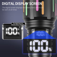 30W LED Torch with Digital Display