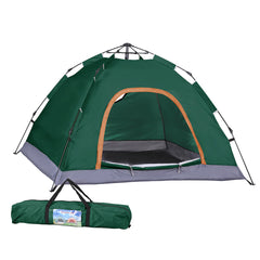 Weisshorn 2-Person Pop-Up Camping Tent - Green