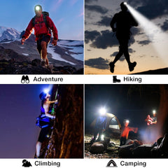 USB Rechargeable LED Headlamp