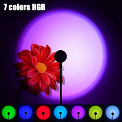 Sunset Lamp (7-Colour LED)